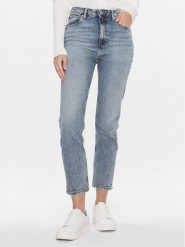 Tommy Hilfiger Jeansy Cigarette Hw A Mio WW0WW40631 Niebieski Slim Fit. Niebieskie jeansy damskie Tommy Hilfiger. Za 699.99 zł.