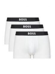 BOSS Komplet bokserek Trunk 3P Boss One 50544263 Biały. Białe bokserki męskie Boss, bez wzorów, z bawełny. Za 219.99 zł.