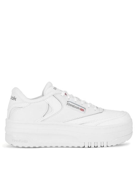 Reebok Sneakersy EO-CLUB C EXTRA 100075205 Biały. Białe buty sportowe dziewczęce Reebok, bez wzorów, ze skóry, bez zapięcia. Za 159.99 zł.