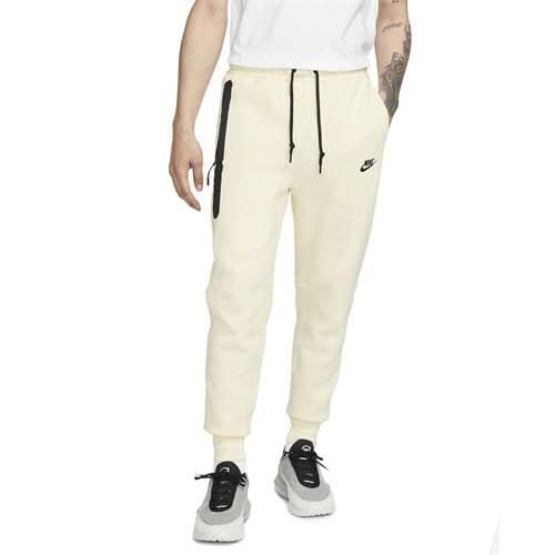 Spodnie sportowe męskie Nike Tech Flc Jggr. Białe spodnie sportowe męskie Nike, z dresówki. Za 460.95 zł.