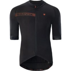 Koszulka sportowa męska Radvik Bravo. Czarne t-shirty sportowe męskie RADVIK, m, bez ramiączek, rowerowe. Za 104.57 zł.