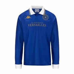 Koszulka domowa z długim rękawem FC Versailles 78 2024/25. Białe koszulki męskie z długim rękawem Kappa, m, z poliesteru. Za 439.50 zł.
