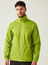 Regatta Kurtka przeciwdeszczowa "Lyle IV" w kolorze zielonym rozmiar: 5XL. Zielone kurtki outdoor męskie Regatta, s, bez wzorów, bez kaptura. Za 151.95 zł.