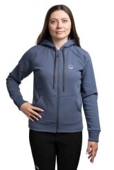 Bluza trekkingowa damska Flow 3 W Hoody Women. Niebieskie bluzy sportowe damskie WILD COUNTRY, s, bez wzorów, z bawełny, bez ramiączek, bez kaptura. Za 279.99 zł.