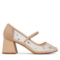 Półbuty Call It Spring. Brązowe półbuty damskie Call It Spring, bez wzorów, bez obcasa, na obcasie. Za 219.99 zł.