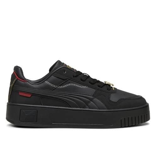 Buty do chodzenia damskie Puma Carina Street Class Act. Czarne buty sportowe na co dzień damskie Puma, bez wzorów, z gumy, do piłki nożnej. Za 209.40 zł.