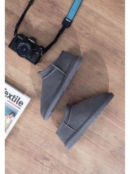 Gooce Skórzane botki zimowe "Jack" w kolorze szarym rozmiar: 42. Szare buty zimowe męskie Gooce, na zimę, ze skóry, bez zapięcia. Za 244.45 zł.