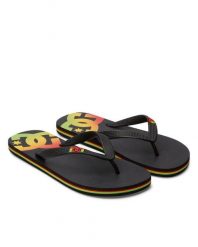 Klapki dla Mężczyzn SPRAY Multicolore. Czarne klapki i japonki męskie DC Shoes, z materiału. Za 84.99 zł.
