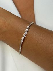 DI GIORGIO Pozłacana bransoletka z elementem ozdobnym rozmiar: onesize. Żółte bransoletki damskie DI GIORGIO, pozłacane. Za 152.99 zł.