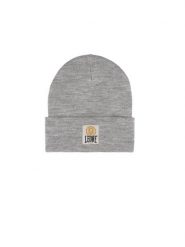 Czapka zimowa z logo w stylu uniwersyteckim i mankietem „Varsity”. Brązowe czapki męskie LEONE 1947 APPAREL, na zimę, bez wzorów, z dzianiny, sportowe. Za 42.06 zł.