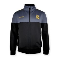 Chaqueta Real Madrid Plus Gold - Júnior. Spodnie dresowe damskie Real Madrid, bez wzorów, z dresówki. W wyprzedaży za 279.84 zł.