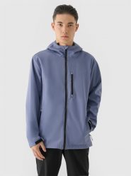 Чоловіча куртка softshell вітрозахисна мембрана 8000 - темно-синій. Kurtki softshell damskie 4f, s, bez wzorów, z softshellu, bez kaptura. W wyprzedaży za 1,999.90 zł.