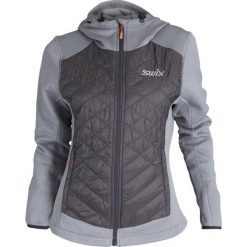 Swix bluza damska Cirrus Hybrid, szara, S. Szare bluzy sportowe damskie Swix, s, bez wzorów, z materiału, bez ramiączek, bez kaptura. W wyprzedaży za 529.00 zł.