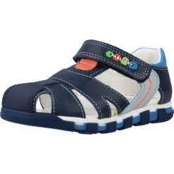 Sandały PABLOSKY 028021P Niebieski. Niebieskie sandały męskie Pablosky, z materiału, bez zapięcia. Za 184.99 zł.