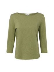 S.Oliver Koszulka z długim rękawem Kobiety Bawełna zielony, 42. Zielone t-shirty damskie S.Oliver, s, bez wzorów, z bawełny, bez kołnierzyka. Za 79.95 zł.