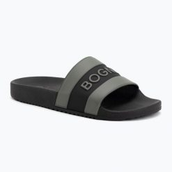 Klapki męskie BOGNER Belize 4 F. Czarne klapki i japonki męskie Bogner, z materiału. Za 349.99 zł.