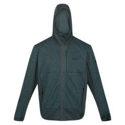 Męski Softshell Z Kapturem Bresdon. Zielone kurtki softshell damskie Regatta, m, bez wzorów, z softshellu, z kapturem. Za 95.99 zł.