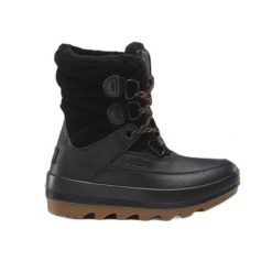 Damskie buty zimowe Kamik Celestem. Czarne trapery damskie Kamik, bez obcasa. Za 638.50 zł.