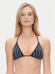 Tommy Hilfiger Góra od bikini UW0UW05314 Granatowy. Niebieskie bikini damskie Tommy Hilfiger, bez wzorów. Za 129.99 zł.