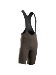 Spodenki rowerowe NORTHWAVE Extreme Rock Bibshort brązowe. Brązowe szorty męskie Northwave, bez wzorów, z elastanu, rockowe. Za 530.00 zł.