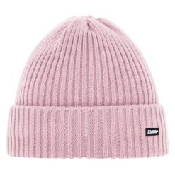 Czapka Eisbär. Czerwone czapki męskie Eisbar, na zimę, bez wzorów. Za 139.99 zł.