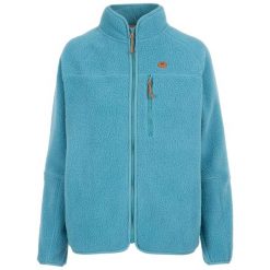 Damska Bluza Polarowa Quake Ze Skórzanym Wykończeniem. Niebieskie bluzy bez kaptura damskie Trespass, l, z polaru. Za 155.99 zł.