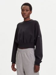 Adidas Bluza ALL SZN Soft Lux JM3836 Czarny Loose Fit. Czarne bluzy bez kaptura damskie Adidas, l, z syntetyku. Za 219.99 zł.