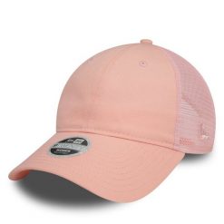 Czapka z daszkiem New Era. Czerwone czapki z daszkiem damskie New Era, bez wzorów. Za 89.99 zł.