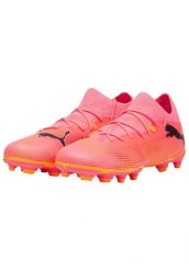 Buty piłkarskie Puma Future 7 Match FG/AG. Brązowe obuwie do biegania damskie Puma. Za 209.09 zł.