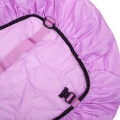 Wodoodporny pokrowiec na plecak 25–45 l – lawendowy. Niebieskie plecaki damskie ELITEX TRAINING, bez wzorów, z materiału. Za 45.99 zł.