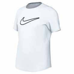 Koszulka na co dzień damska Nike FZ5600100. Białe t-shirty damskie Nike, bez wzorów, z dzianiny, bez kołnierzyka. Za 248.00 zł.
