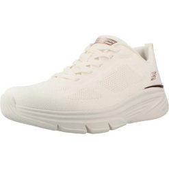 Buty SKECHERS BOBS ARCH FIT ELEV8 Biały. Białe obuwie trekkingowe damskie Skechers, na fitness i siłownię. Za 282.99 zł.