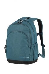 Miejski Plecak z przegrodą na laptop Travelite Kick-Off 22L 6918-22. Niebieskie plecaki męskie Travelite, bez wzorów, z materiału. Za 190.00 zł.