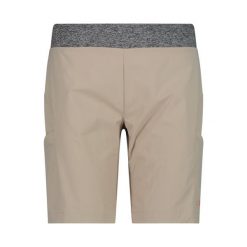 Damskie szorty bermudzkie CMP. Brązowe szorty damskie CMP, bez wzorów, sportowe. W wyprzedaży za 99.99 zł.