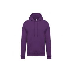 Bluza z kapturem Kariban. Fioletowe bluzy z kapturem męskie KARIBAN, m. Za 143.50 zł.