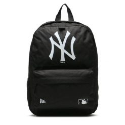 Plecak szkolny sportowy New Era MLB STADIUM BAG NEYYAN BLK OSFA. Czarne plecaki damskie New Era, bez wzorów, z materiału, biznesowe. Za 109.00 zł.