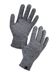 Norfolk Wełniane rękawiczki w kolorze szarym rozmiar: S/M. Szare rękawiczki damskie Norfolk, bez wzorów, prążkowane. Za 69.58 zł.