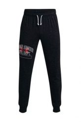 Spodnie sportowe męskie Under Armour Rival Try. Czarne spodnie sportowe męskie Under Armour, z bawełny. Za 393.00 zł.