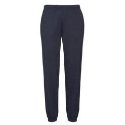 Spodnie Do Biegania Unisex Dla Dorosłych Z Elastycznymi Mankietami. Niebieskie spodnie dresowe damskie Fruit of the Loom, na lato, bez wzorów. Za 95.99 zł.