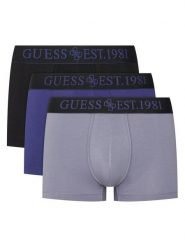 Guess Komplet bokserek U6GG03 K6YW1 Kolorowy. Bokserki męskie Guess, z aplikacjami, z bawełny. Za 189.99 zł.