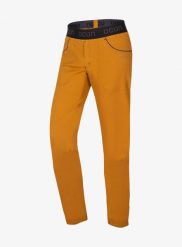 Spodnie wspinaczkowe męskie Ocun Jaws Pants. Żółte spodnie materiałowe męskie Ocun, bez wzorów, z bawełny. Za 351.99 zł.