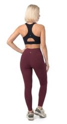 Legginsy damskie Carpatree Rib Profile. Czarne legginsy sportowe damskie Carpatree, s, bez wzorów, z materiału, na fitness i siłownię. Za 160.99 zł.