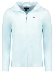 Geographical Norway Kurtka polarowa "Tugood" w kolorze błękitnym rozmiar: XXL. Niebieskie kurtki męskie Geographical Norway, xxl, bez wzorów, z materiału, bez kaptura. Za 86.99 zł.