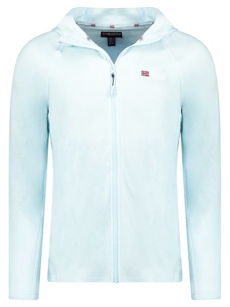 Geographical Norway Kurtka polarowa "Tugood" w kolorze błękitnym rozmiar: XXL. Niebieskie kurtki męskie Geographical Norway, xxl, bez wzorów, z materiału, bez kaptura. Za 95.92 zł.