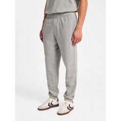 Spodnie do biegania Hummel Pulse. Szare spodnie sportowe męskie HUMMEL, z dresówki. Za 170.00 zł.