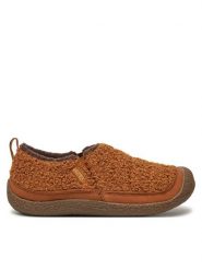 Keen Półbuty Howser II 1029730 Brązowy. Brązowe półbuty damskie Keen, bez wzorów, z materiału, bez obcasa, na płaskiej podeszwie. Za 209.99 zł.