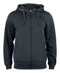 Clique Basic Active Hoody Full Zip – bluza z kapturem na zamek, 100% poliester. Czarne bluzy z kapturem męskie CLIQUE, s, z poliesteru. Za 196.79 zł.