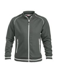 Clique Craig kurtka unisex ze strukturalnego dżerseju, szczotkowane wnętrze. Szare kurtki męskie CLIQUE, xl, bez wzorów, z bawełny, bez kaptura. Za 293.24 zł.