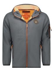 Geographical Norway Kurtka softshellowa "Tedro" w kolorze szarym rozmiar: XXL. Szare kurtki outdoor męskie Geographical Norway, xxl, bez wzorów, bez kaptura. Za 173.99 zł.