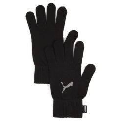 Rękawiczki Essentials PUMA. Czarne rękawiczki męskie Puma, bez wzorów, z dzianiny. Za 79.00 zł.